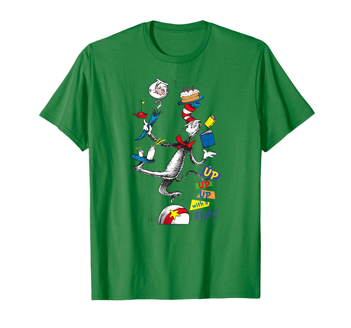 The Cat in the Hat Up Up Up - Officially Licensed T-Shirt