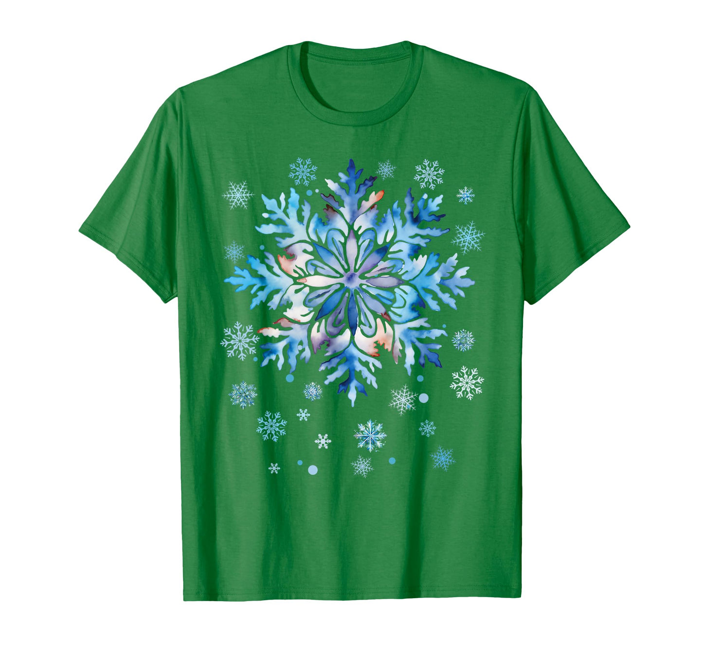 Snowflake Costume Winter Christmas Matching Women Kids Adult T-Shirt