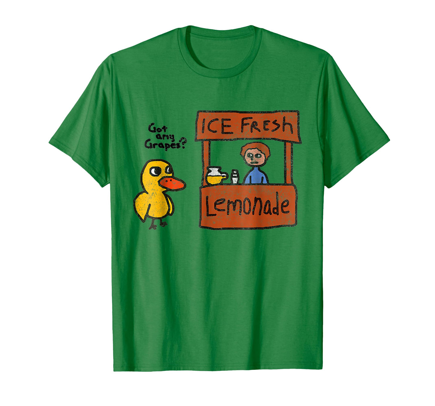 Ice Fresh Lemonade Shirt Duck Funny Got Any Grapes Love Gift T-Shirt