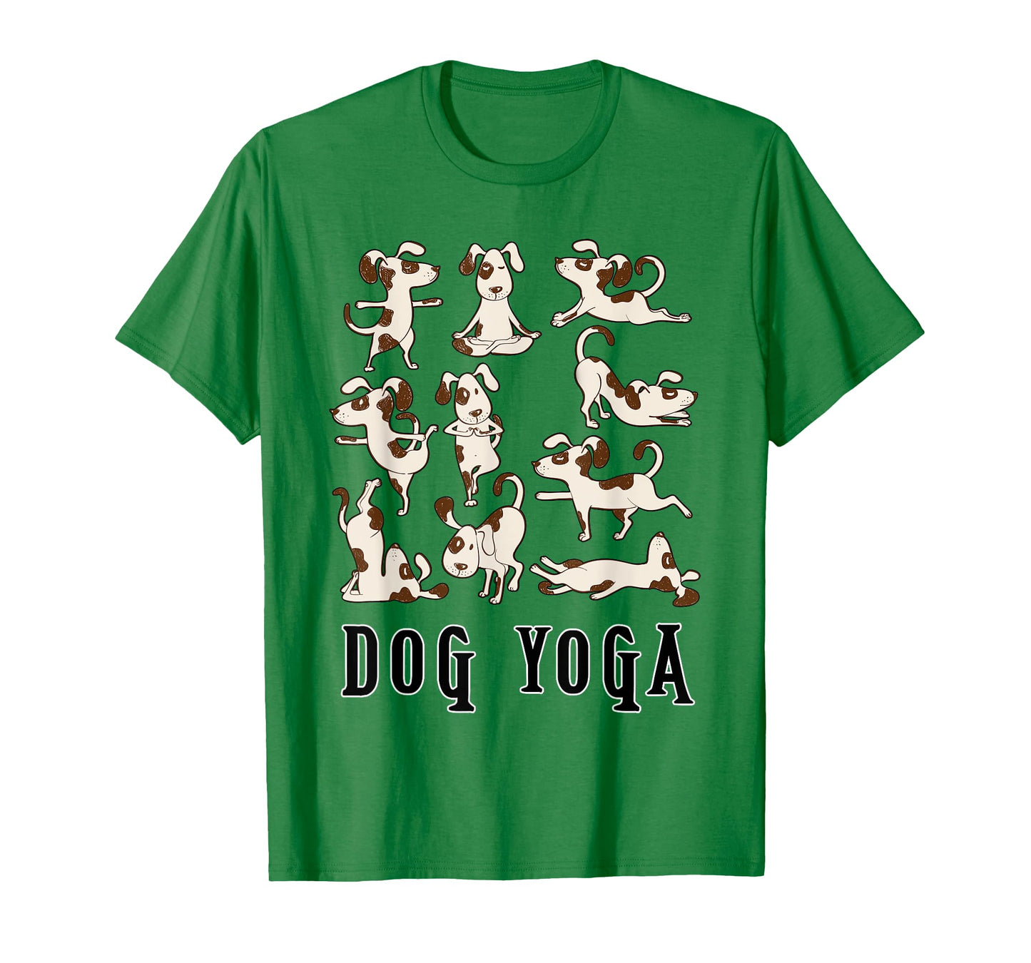 Fun Dog Yoga Gift T Shirt - Cute Family Wear Lt T-Shirt