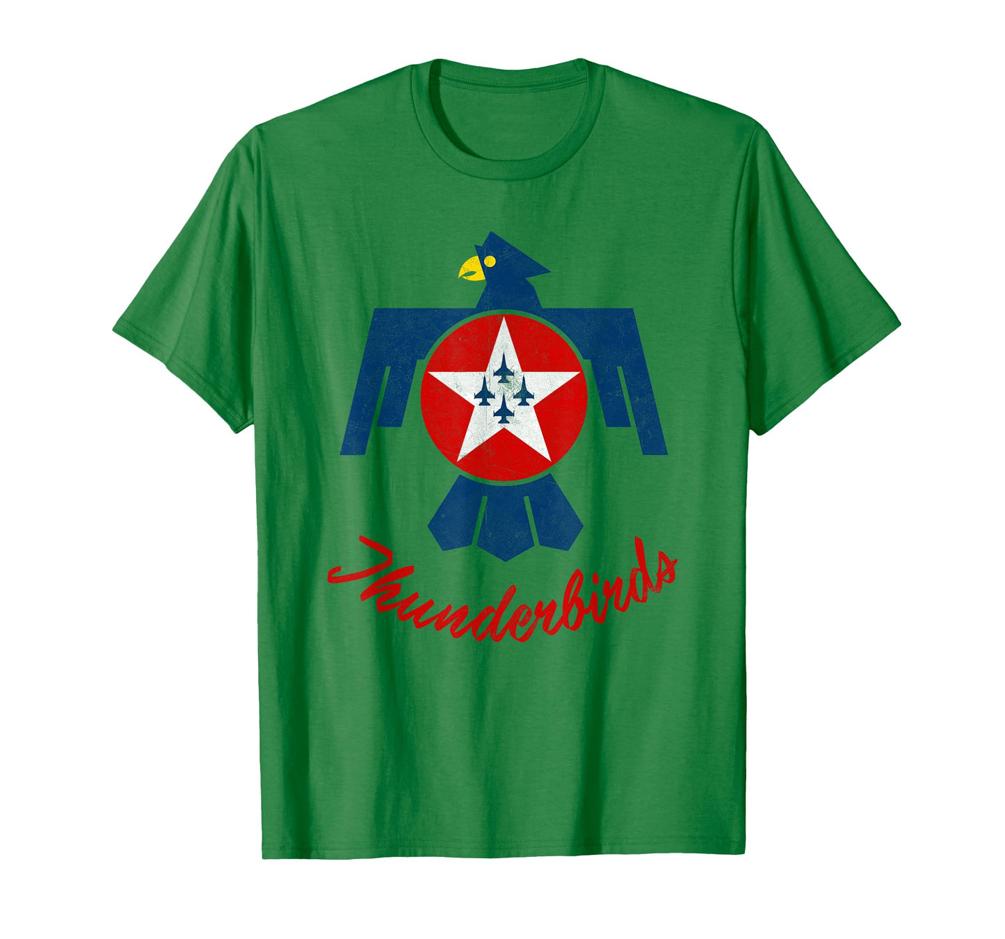 USAF Thunderbirds F16 57th Wing Vintage Airshow Gift Tee T-Shirt