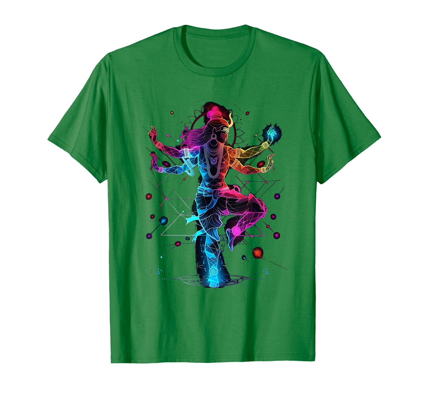 Shiva spiritual hindu god tandava dance yoga meditation T-Shirt