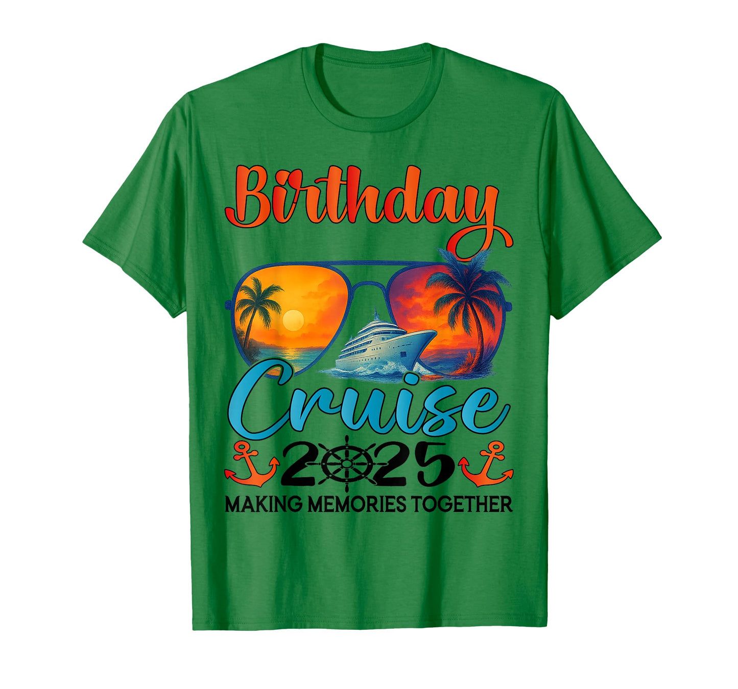 Birthday Cruise 2025 Family Birthday Cruise Groupe Matching T-Shirt