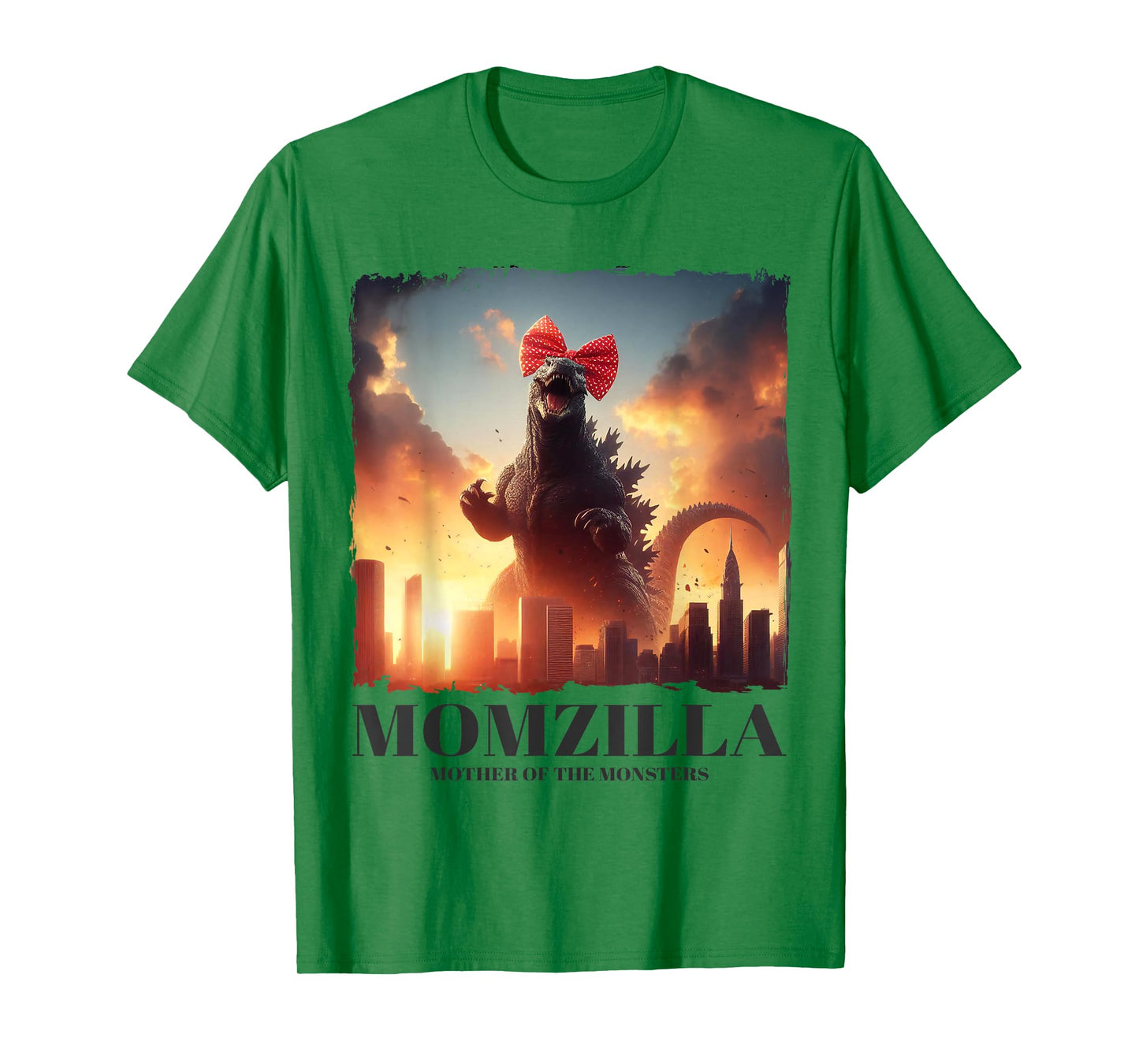 Momzilla Mother Of Monsters Retro Vintage Mama Mother's Day T-Shirt