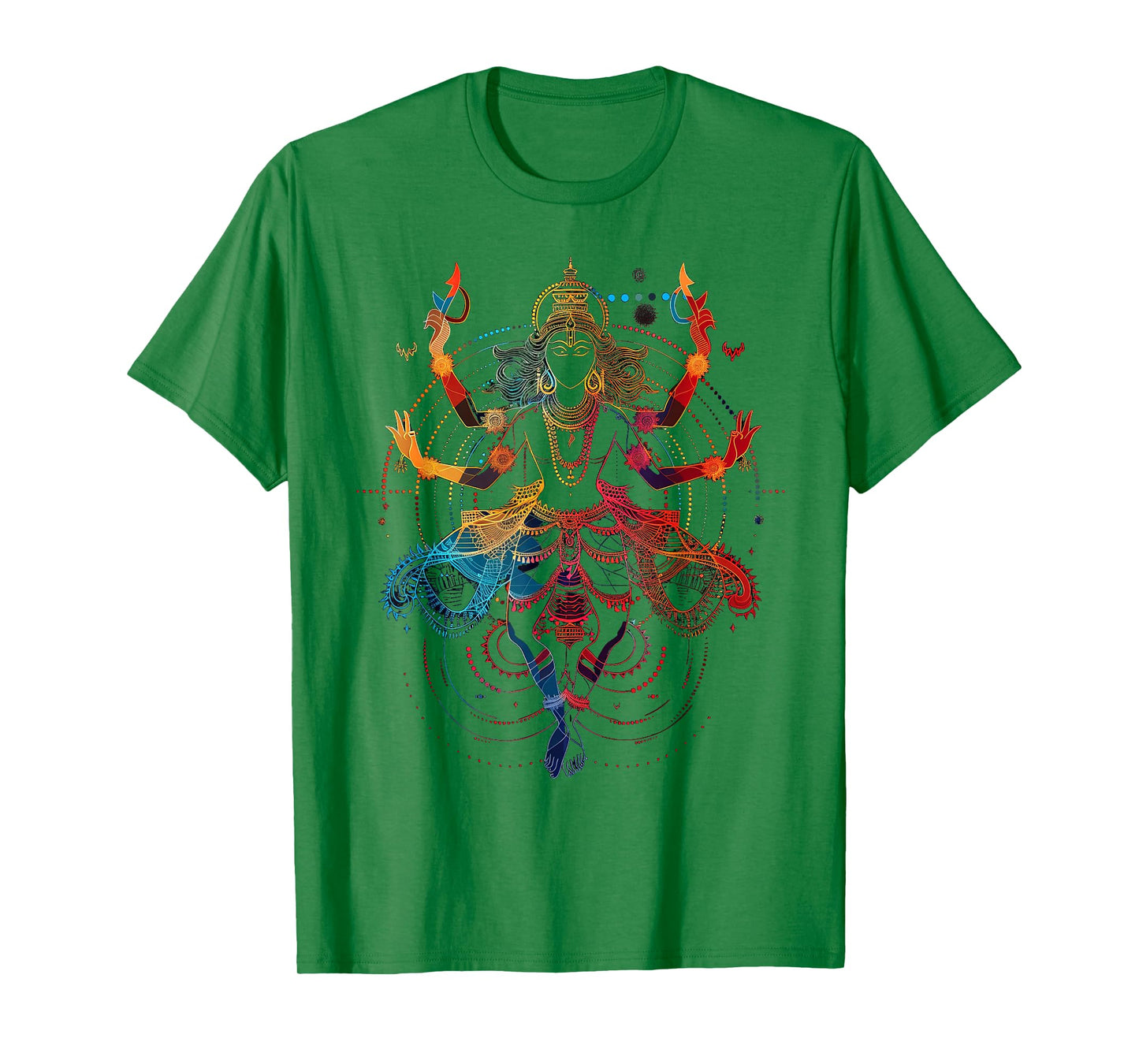 Shiva spiritual hindu god tandava dance yoga meditation T-Shirt