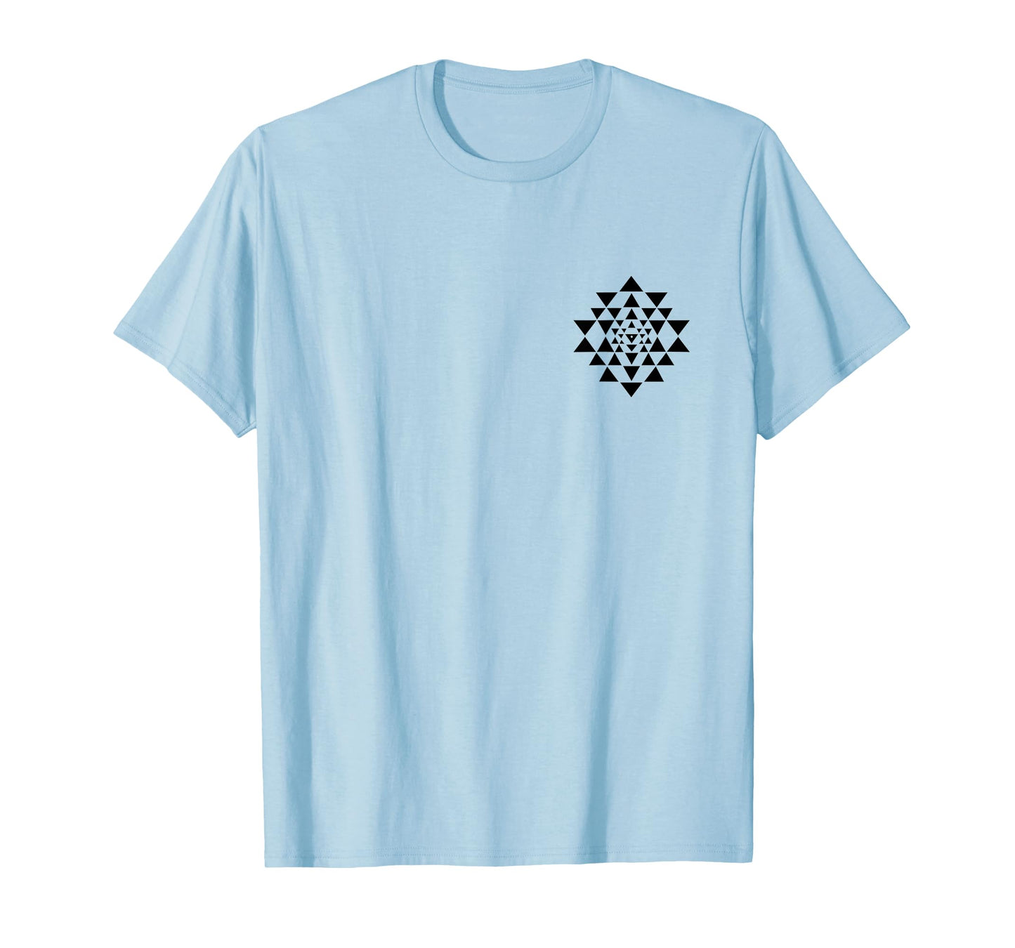 Shri Yantra Buddhism Meditation Sacred Geometry Zen Chakra T-Shirt