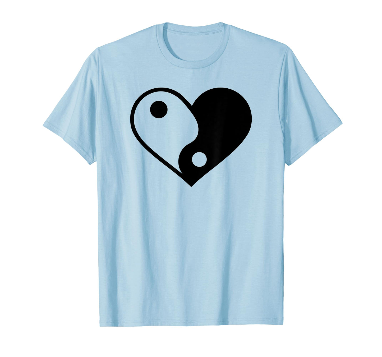 Yin yang heart T-Shirt