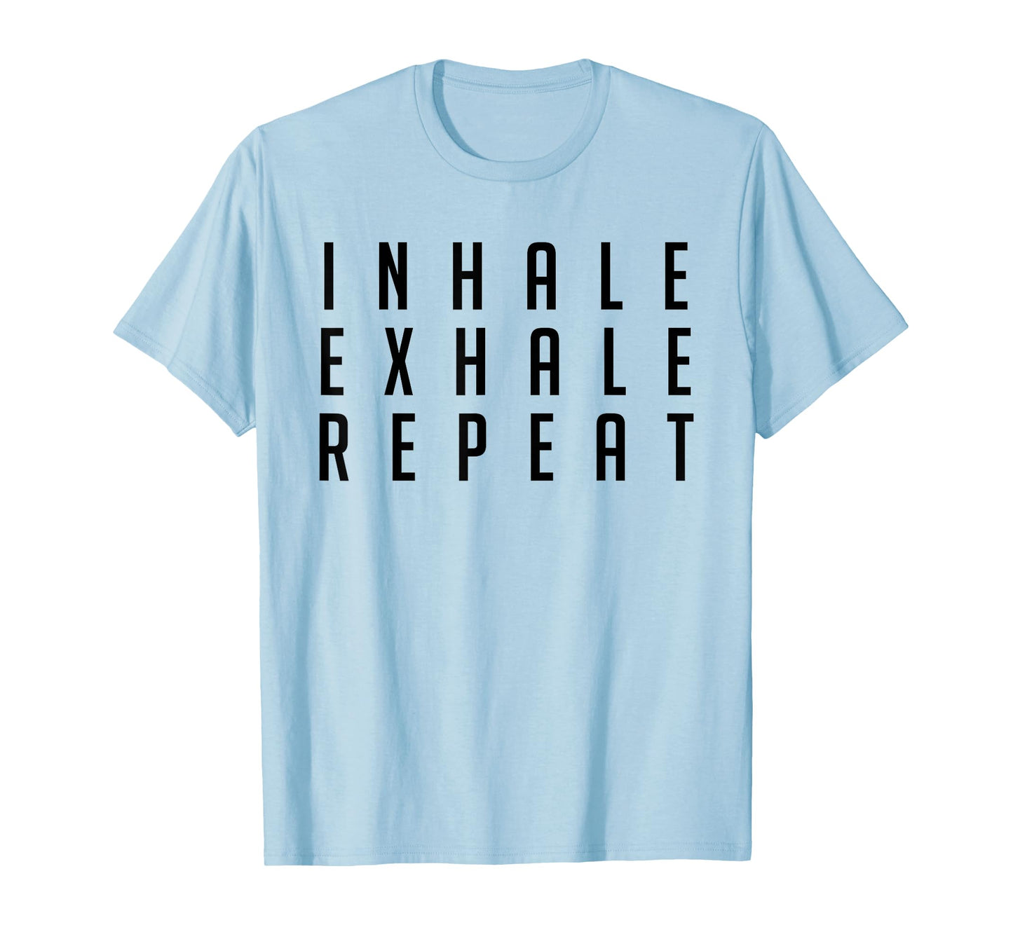 Inhale Exhale Repeat Shirt Yoga Meditation Gift T-Shirt