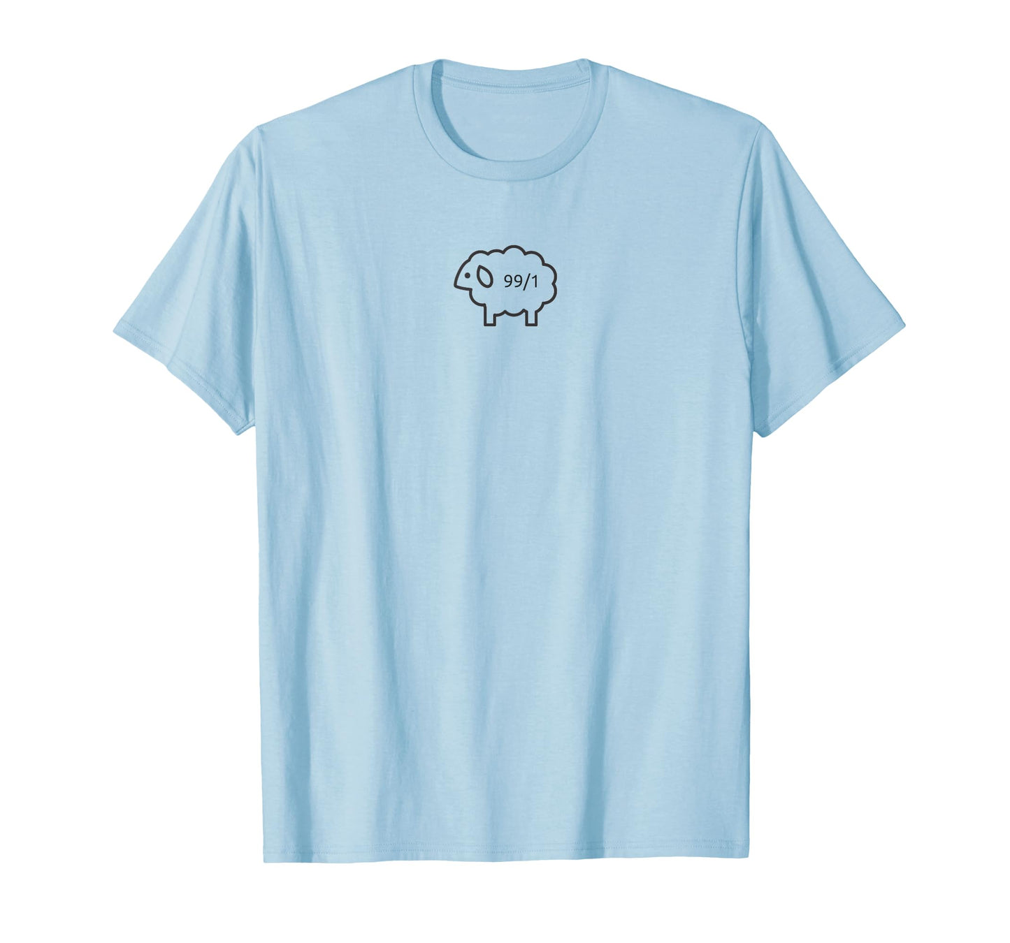 Lost Sheep - He Leaves the 99 for the 1 - Christian Gift T-Shirt