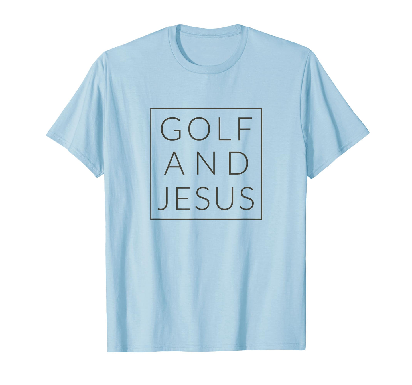 Golf and Jesus, Christian Golfer Fun Golfing Sport Tshirt T-Shirt