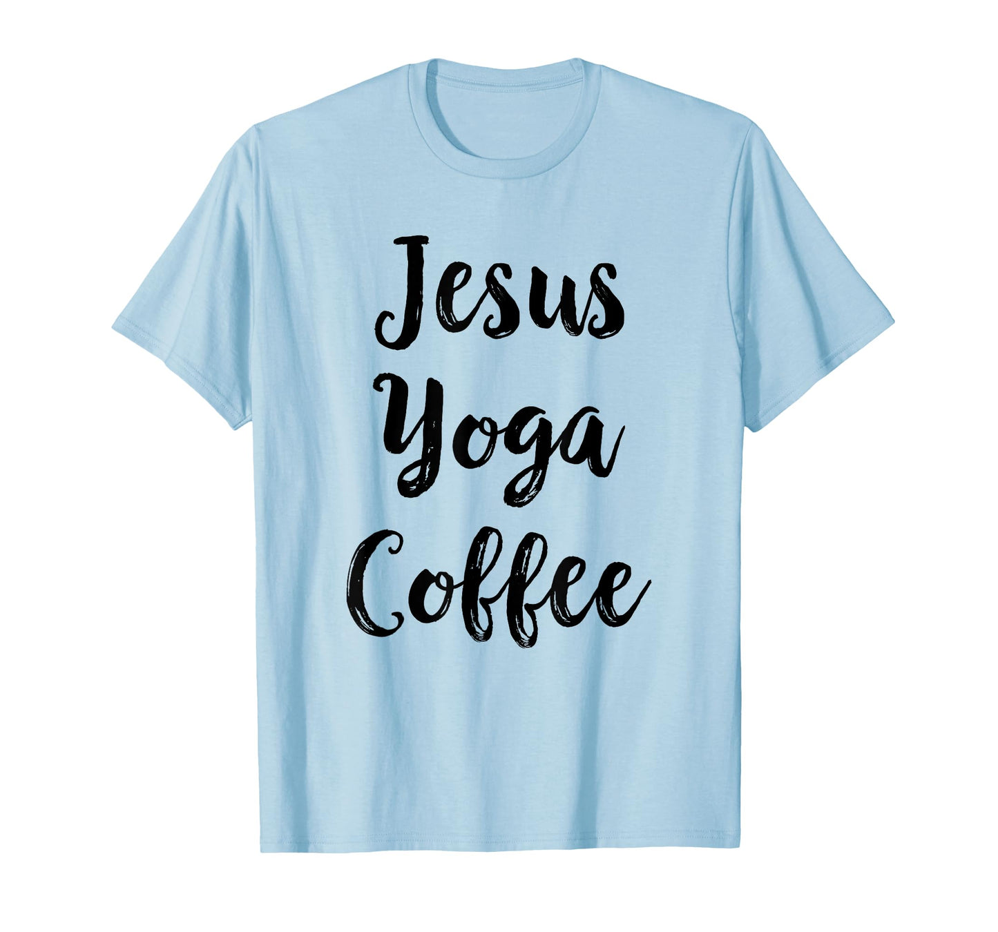 Funny Nicer After Yoga Shirts Jesus Yoga Coffee Christian Yoga Gift T-Shirt