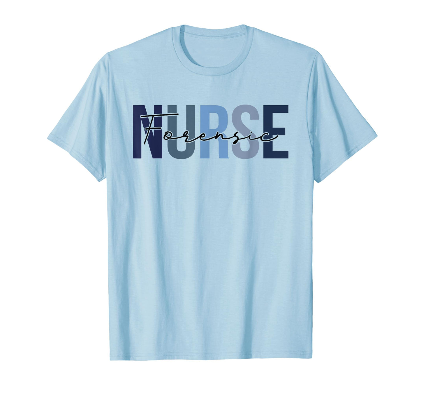 Retro Forensic Nurse Gifts Womens Nursing Apparel T-Shirt