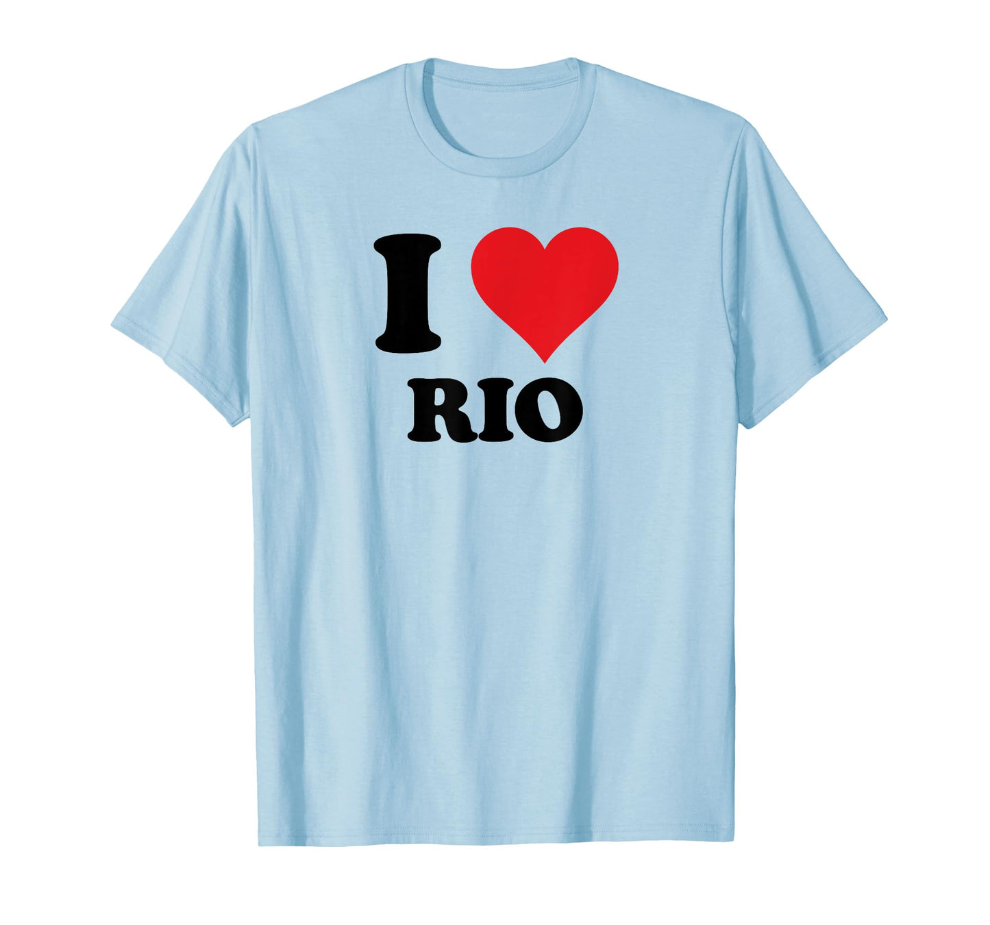 I Heart Rio First Name I Love Personalized Stuff T-Shirt
