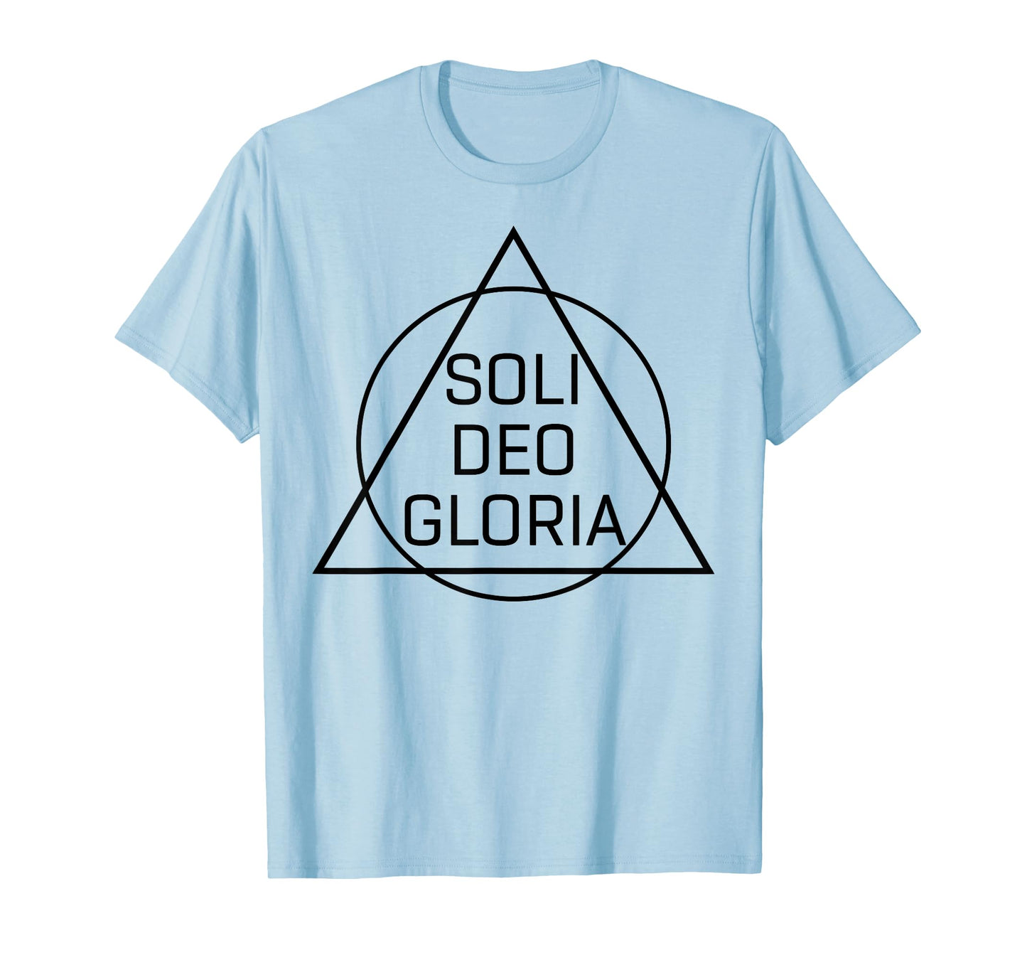 Soli Deo Gloria - Five Solas - Reformed Theology Gift T-Shirt