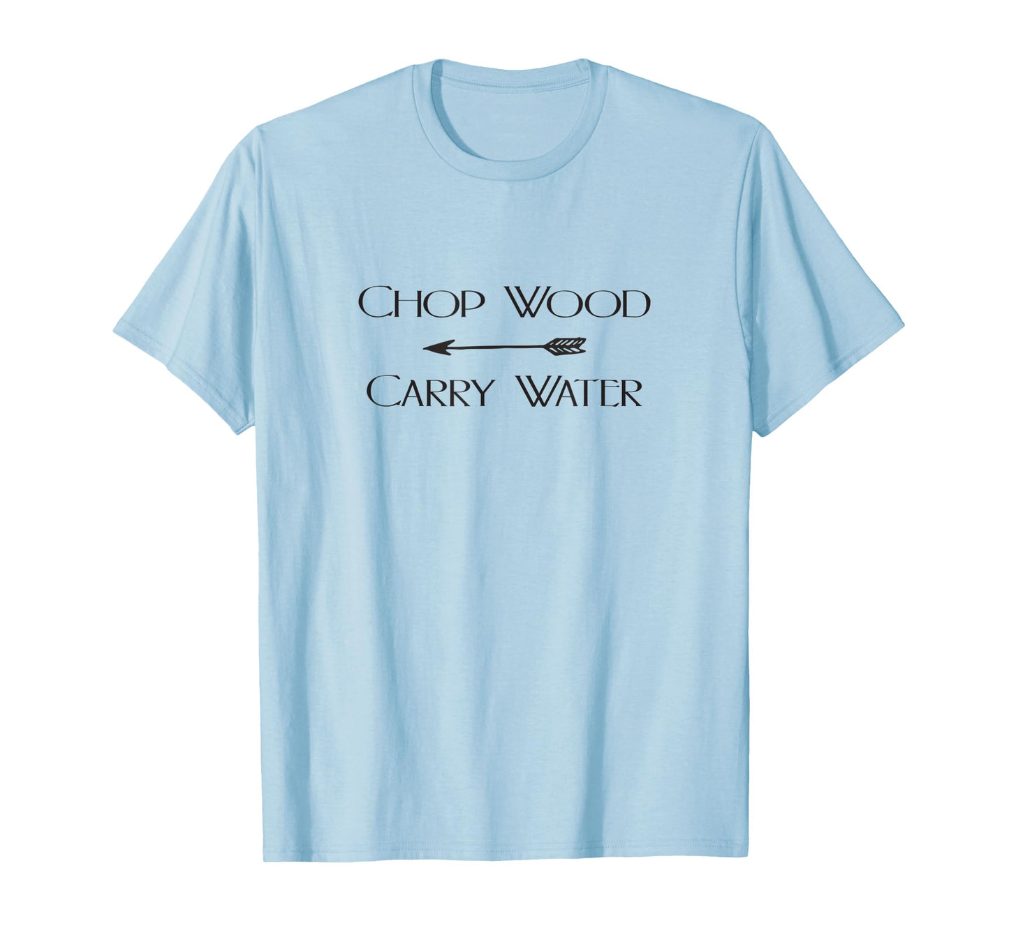 Chop Wood Carry Water Zen Tao T-Shirt