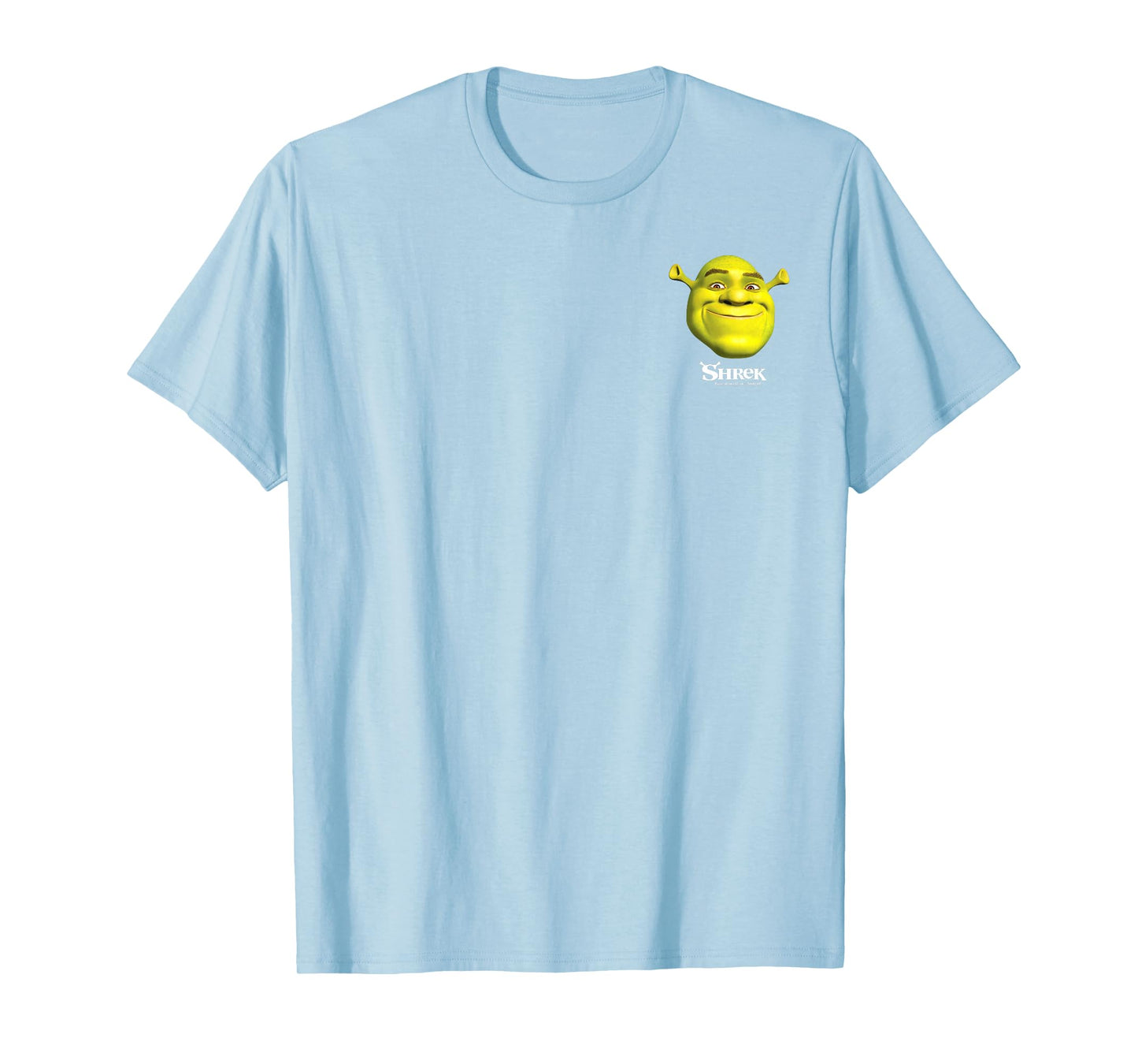 Shrek Small Pocket Size Face Logo T-Shirt