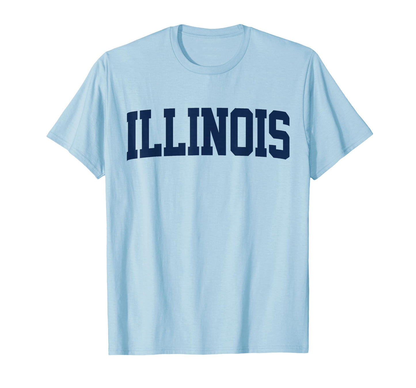 Retro Illinois Tee Vintage Illinois Orange Blue Throwback IL T-Shirt
