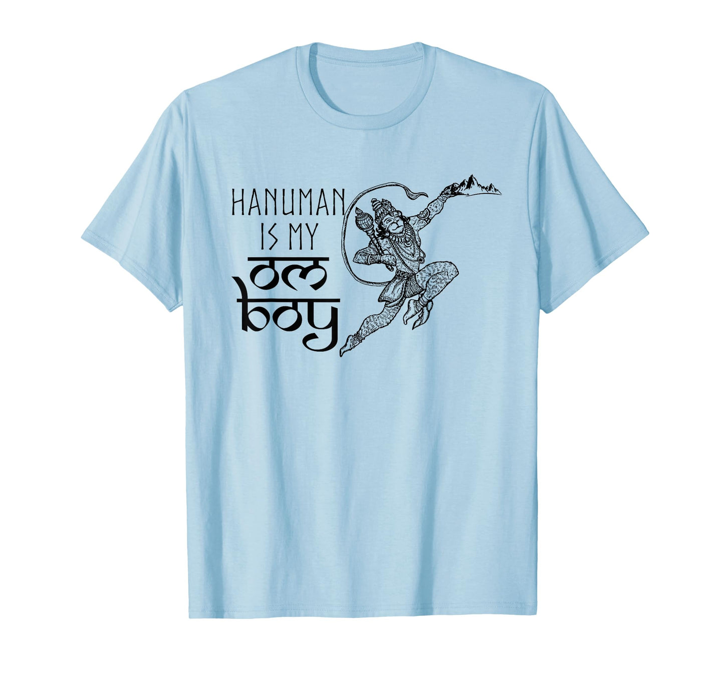 Funny Hanuman Is My Om Boy Hindu God T-Shirt T-Shirt