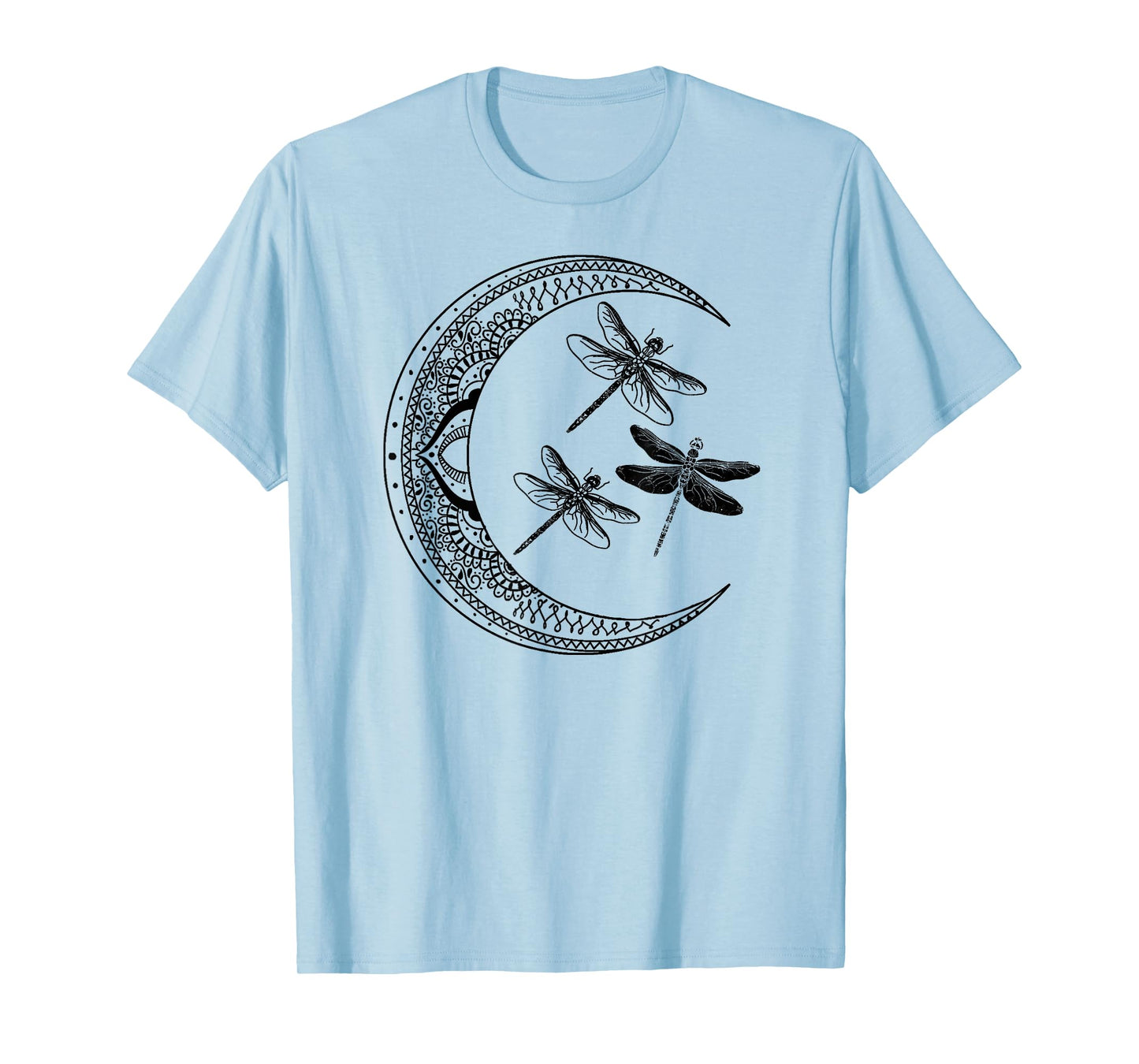 Mandala Dragonfly Gothic Dragonflies T-Shirt