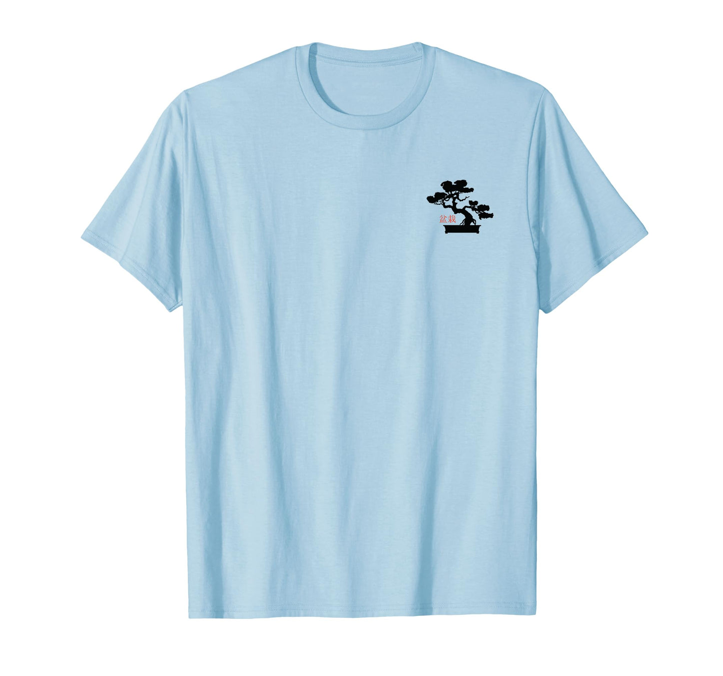 Bonsai Tree Japanese Minimalist Design Pocket Bonsai T-Shirt
