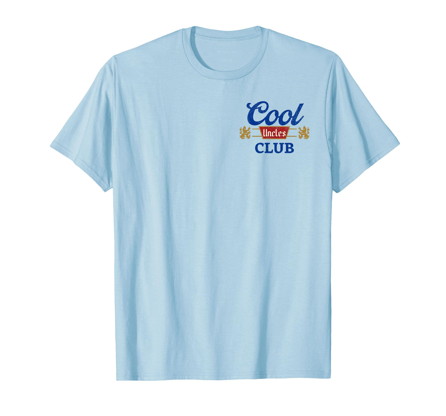Cool Uncles Club Best Uncle Ever Funny Pocket Fathers Day T-Shirt