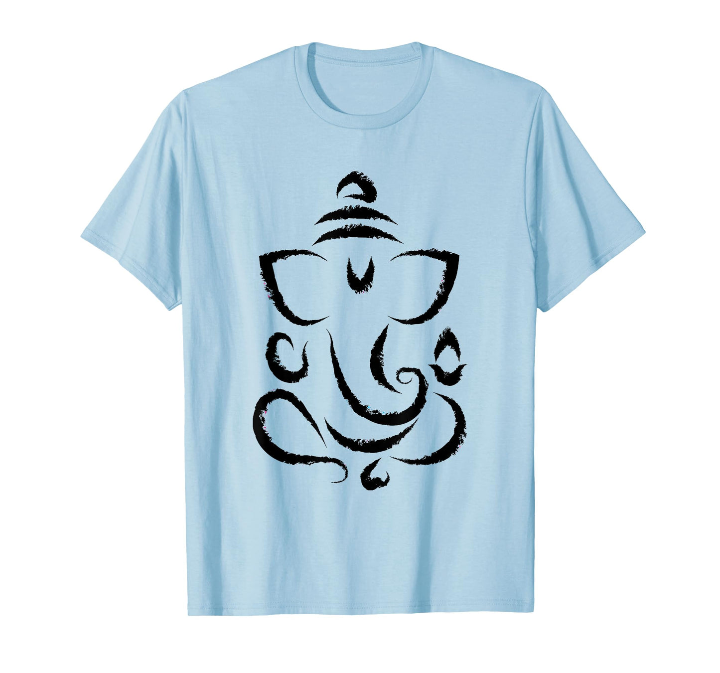 Yoga Hindu Indian Meditation Deepavali Diwali Rangoli Ganesh T-Shirt