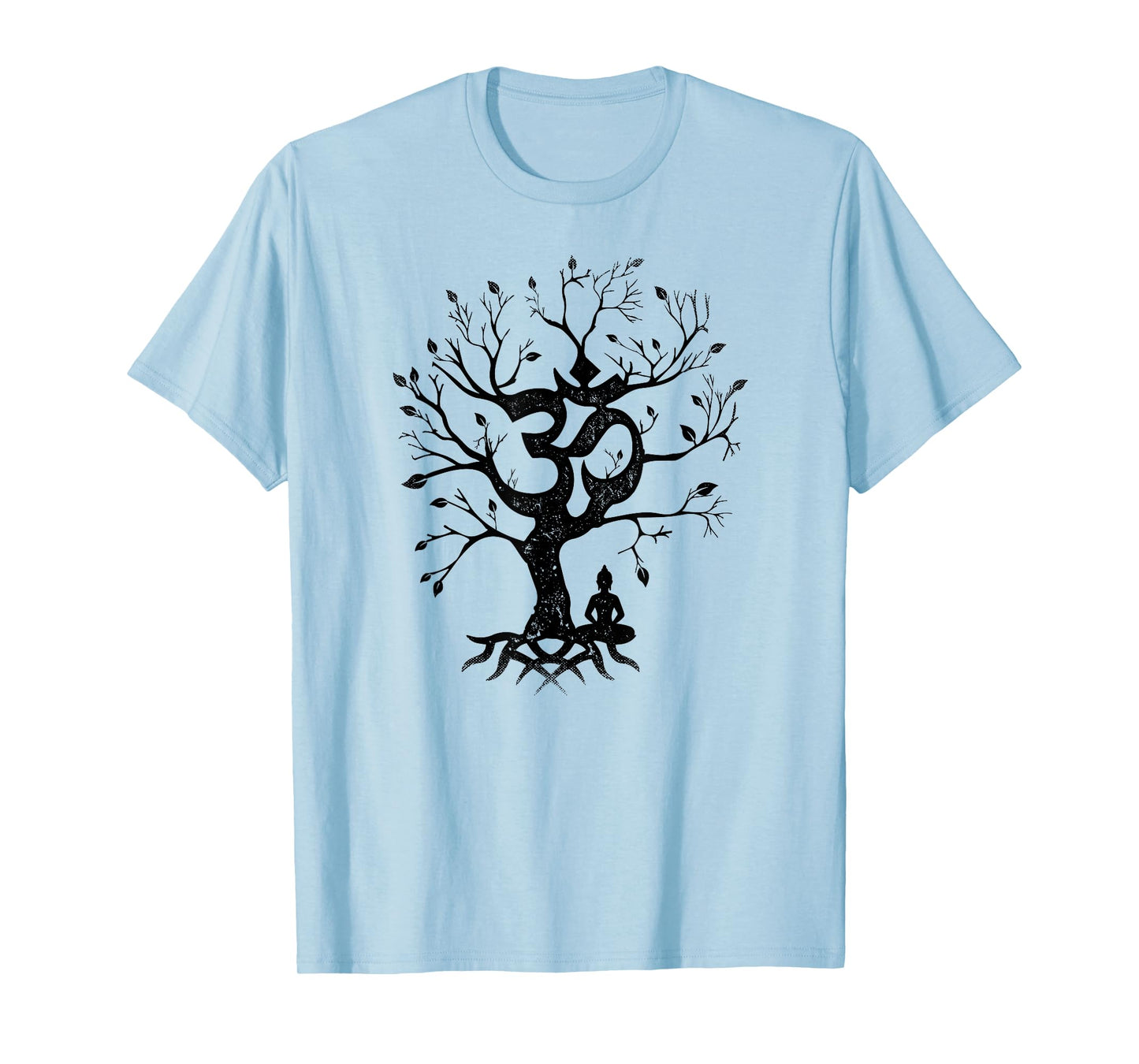 Tree of Life and Ohm Symbol Design for Women or Men Om T-Shirt