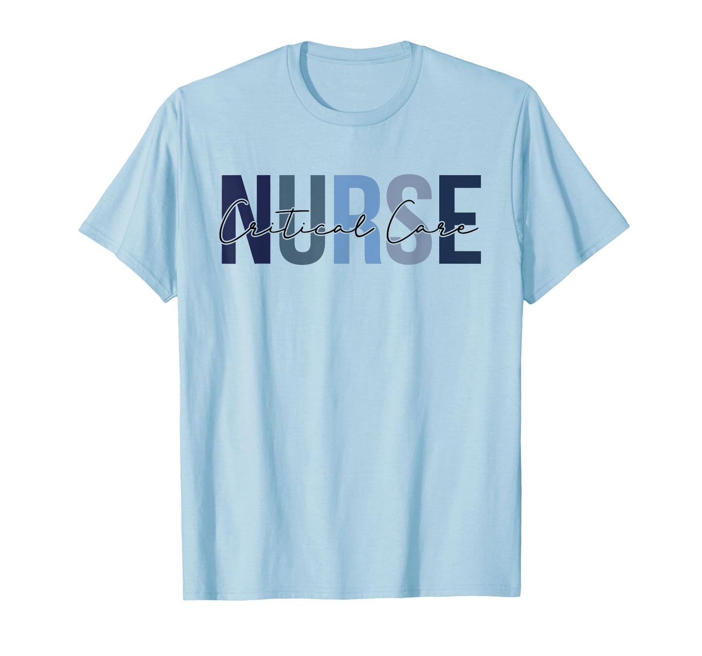 Retro Critical Care Nurse Gifts Womens Nursing Apparel T-Shirt