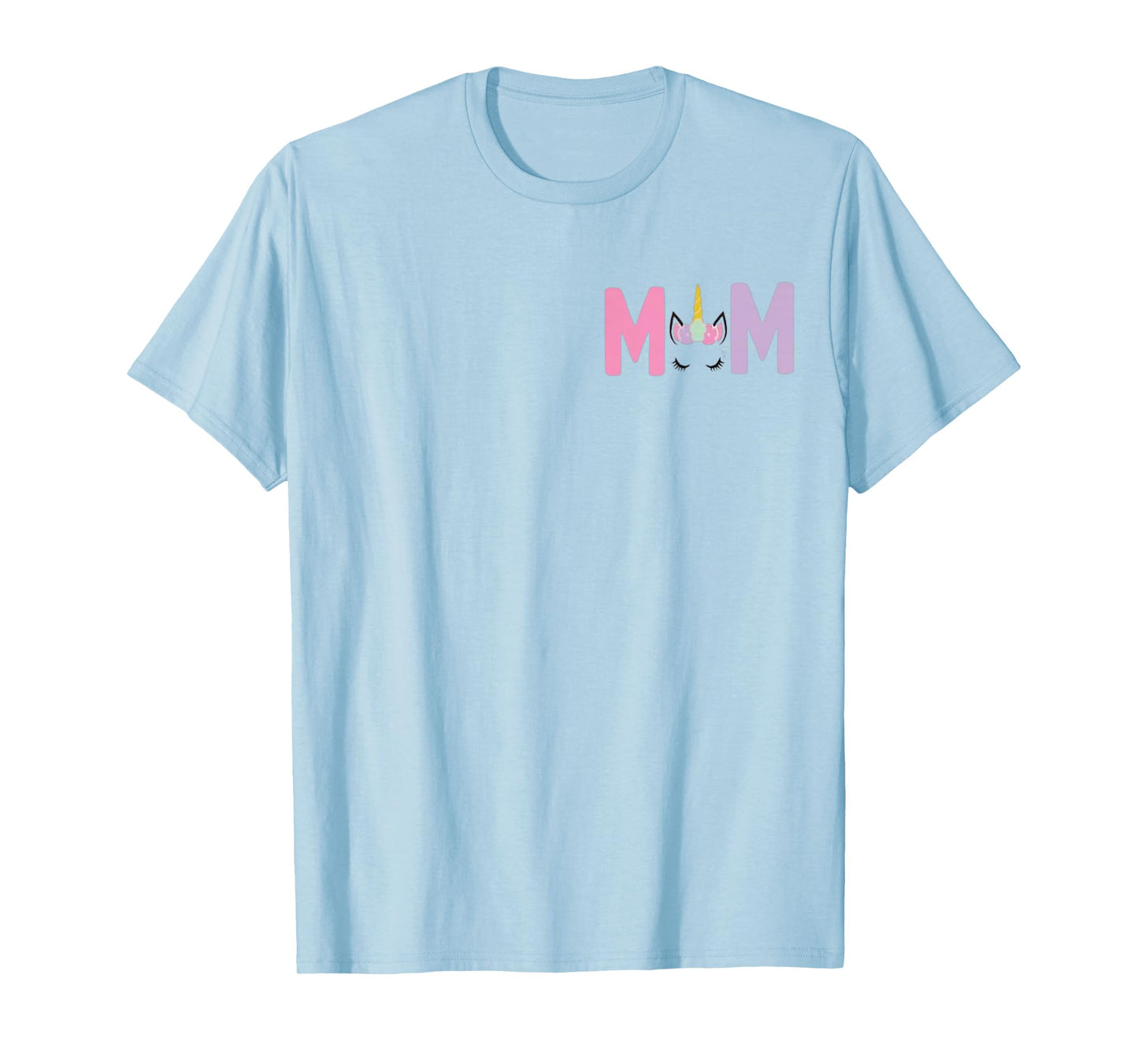 Unicorn Mom First Birthday Girl Family Matching Mama Party T-Shirt
