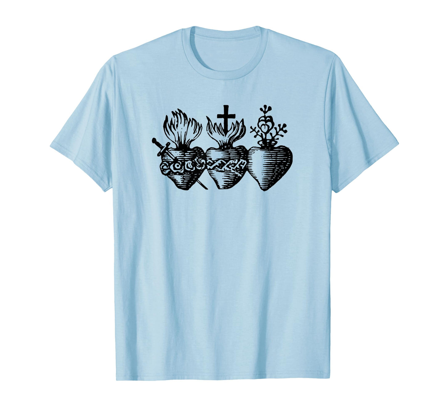 Sacred Heart - Religious Icon Art DTF403a T-Shirt