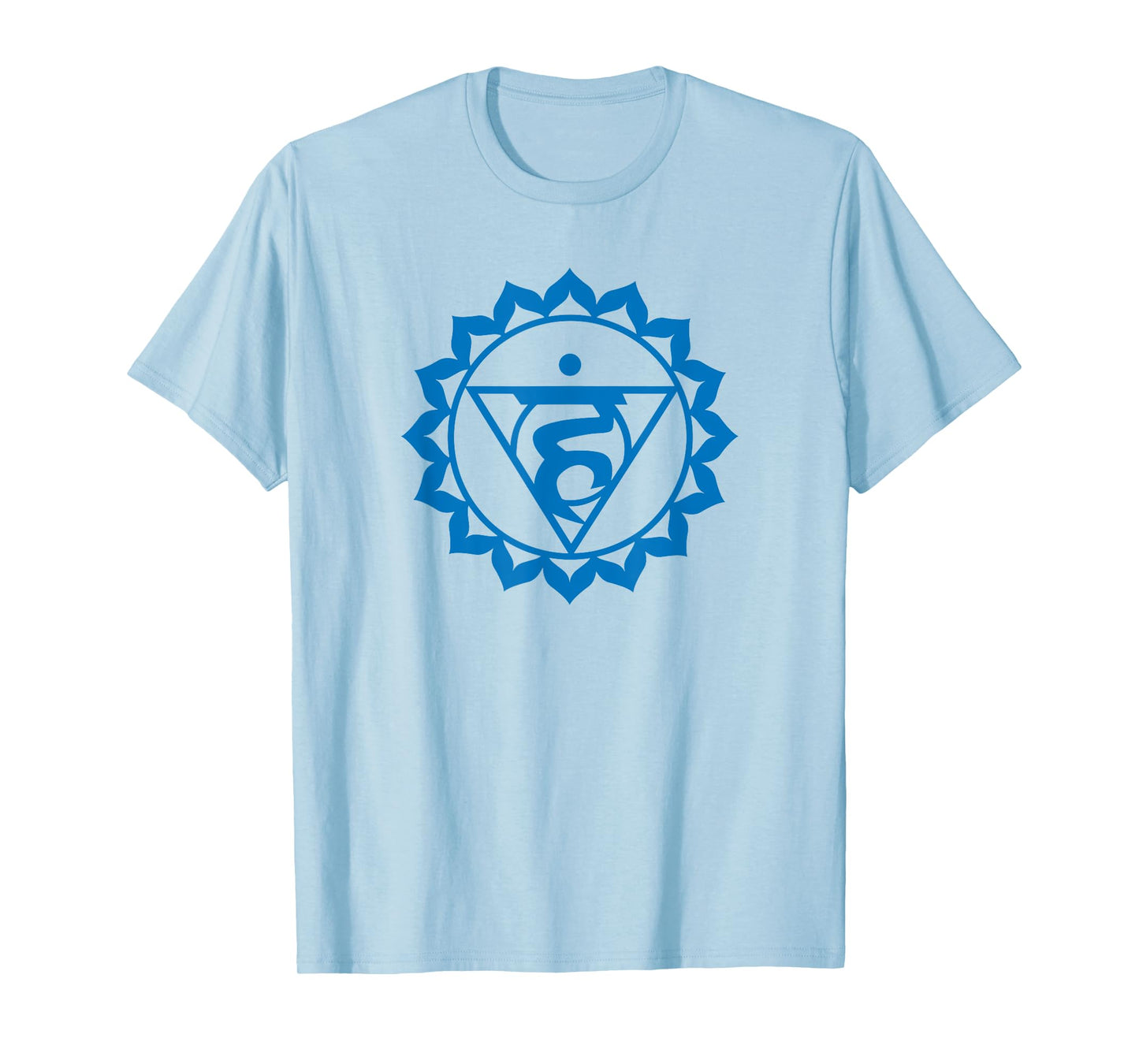 Chakra Sacred's Funny Geometry Tee. Yoga Throat