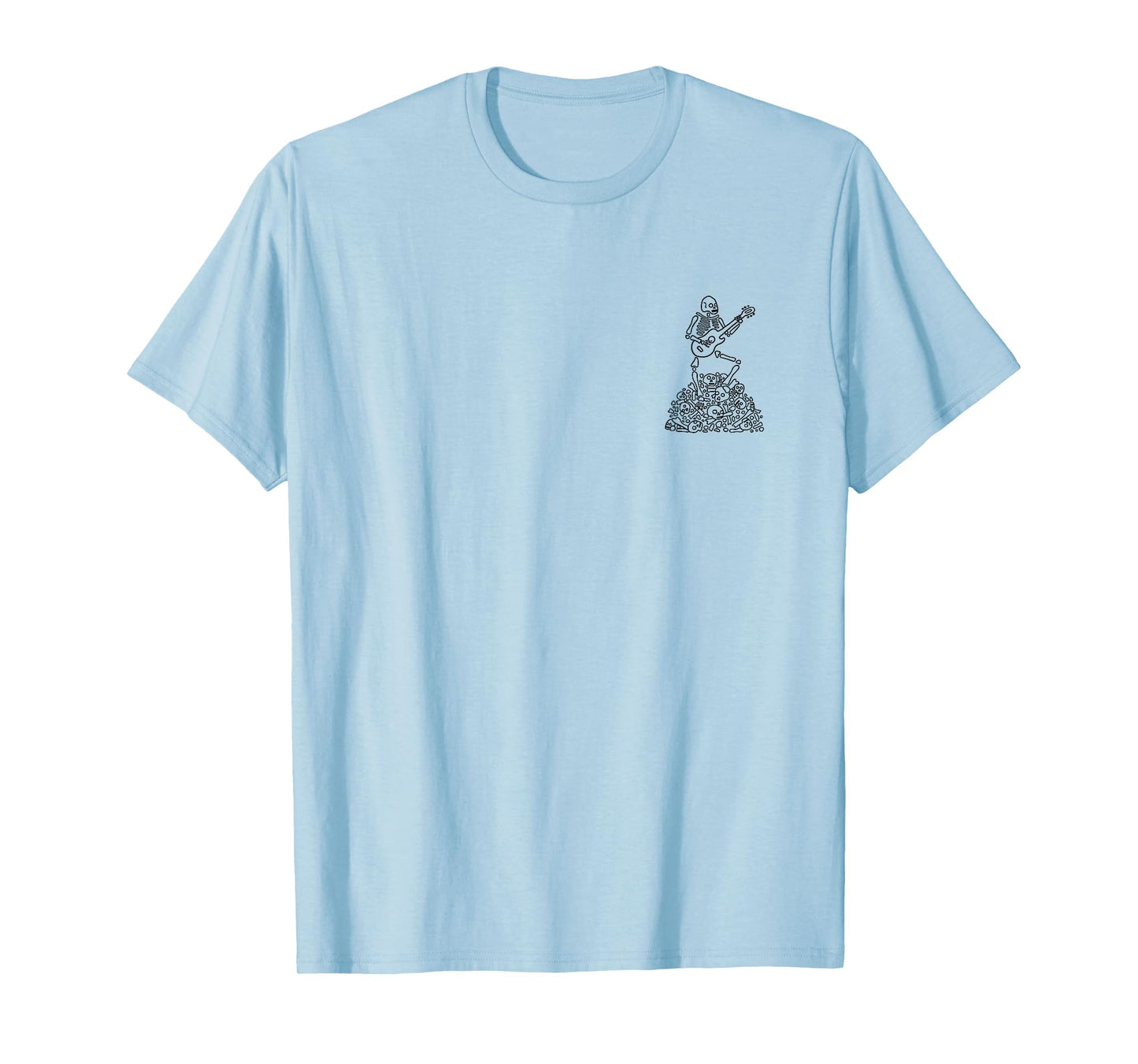 The Night That The Skeletons Came To Life - Front and Back T-Shirt