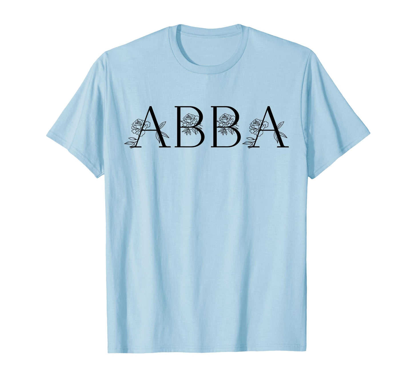 Abba Name Women Men Kids Abba Birthday Shirt Gift Abba Name T-Shirt