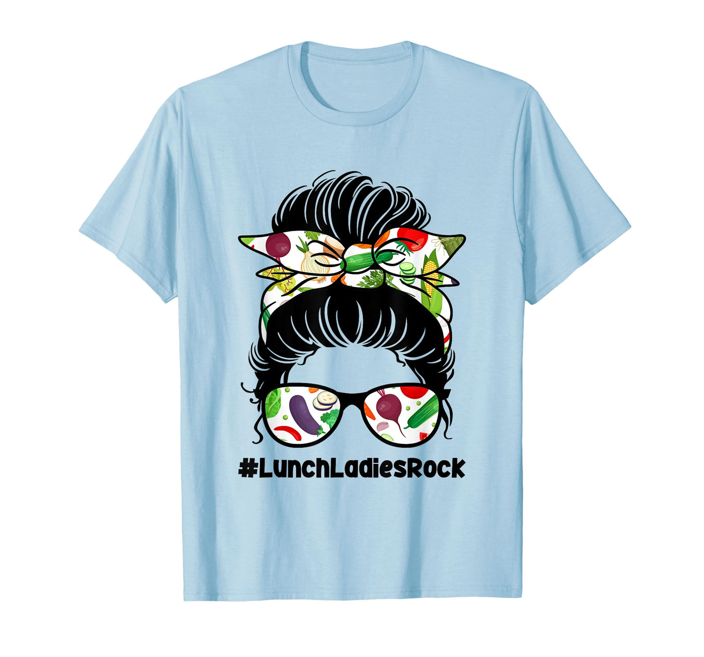 Lunch Ladies Rock Food Service School Cafeteria Worker T-Shirt