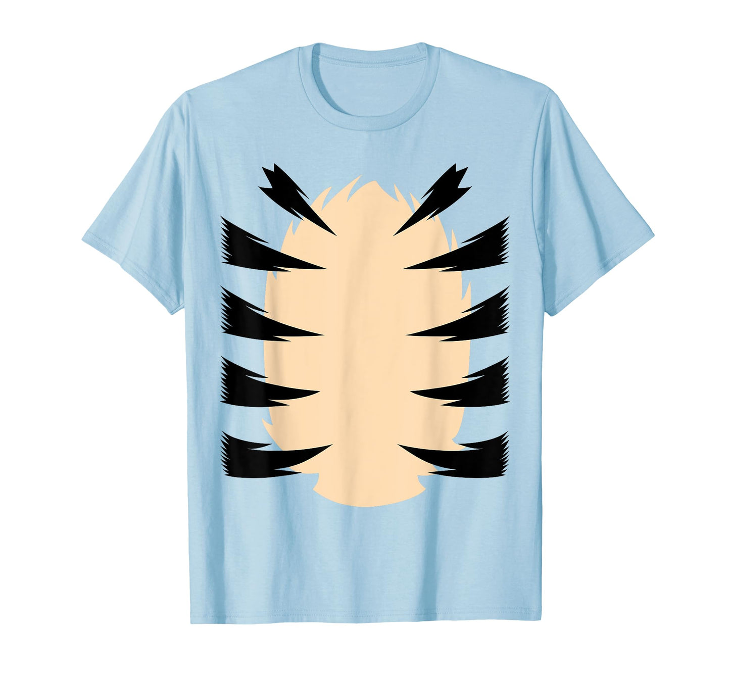 Tiger Stripes DIY Halloween Costume Tiger Belly Orange Tiger T-Shirt