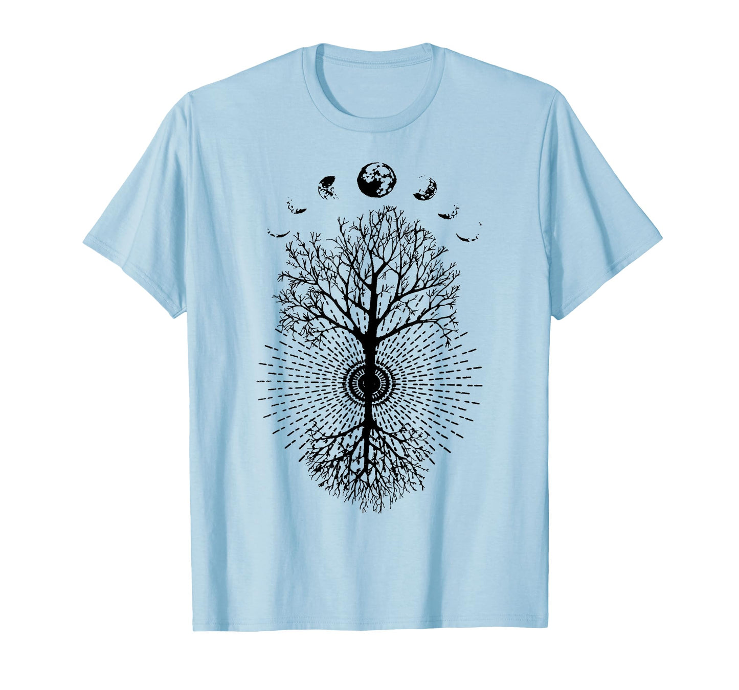 Phases of the Moon Tree Shirt