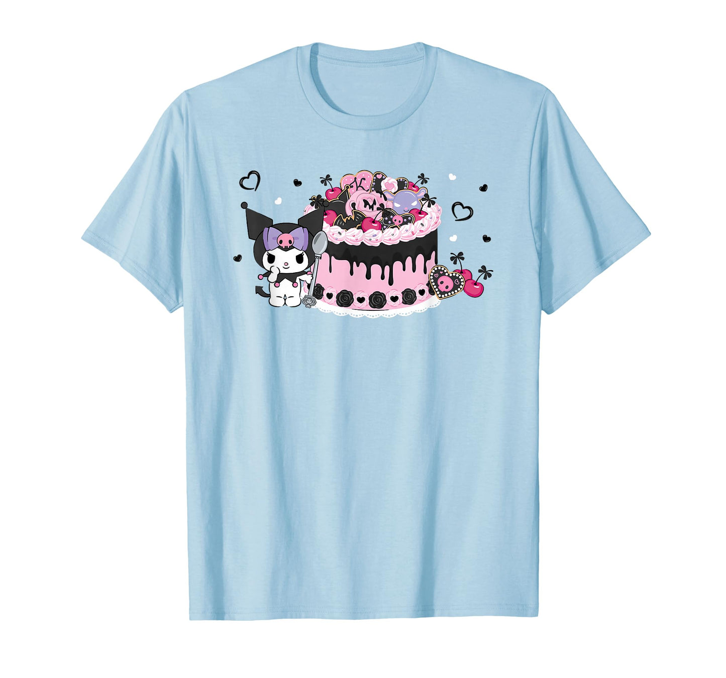 Kuromi Kawaii Cake T-Shirt