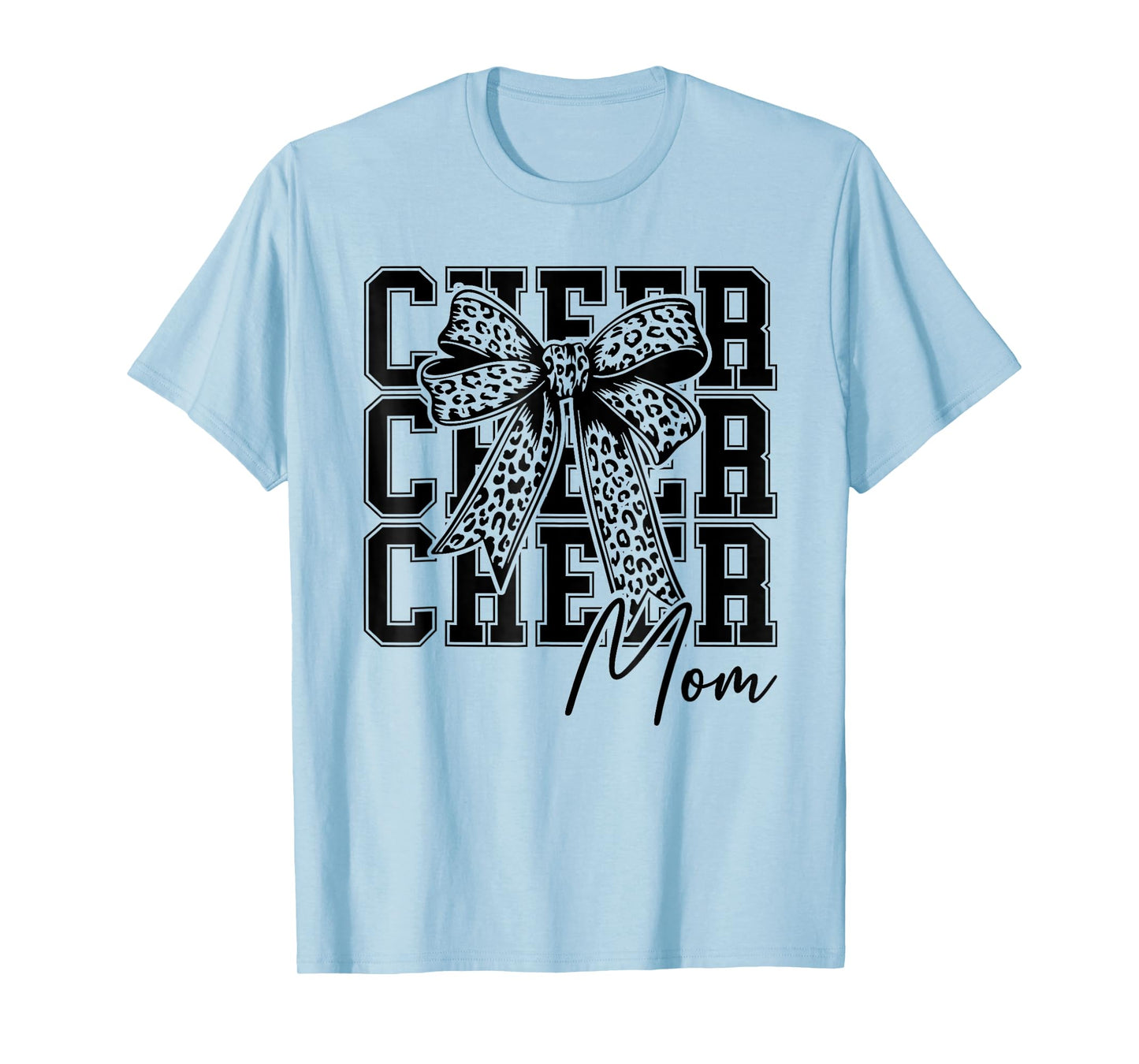 Cheer Mom Cheerleader Mom Cheer Mama Biggest Fan Mothers Day T-Shirt