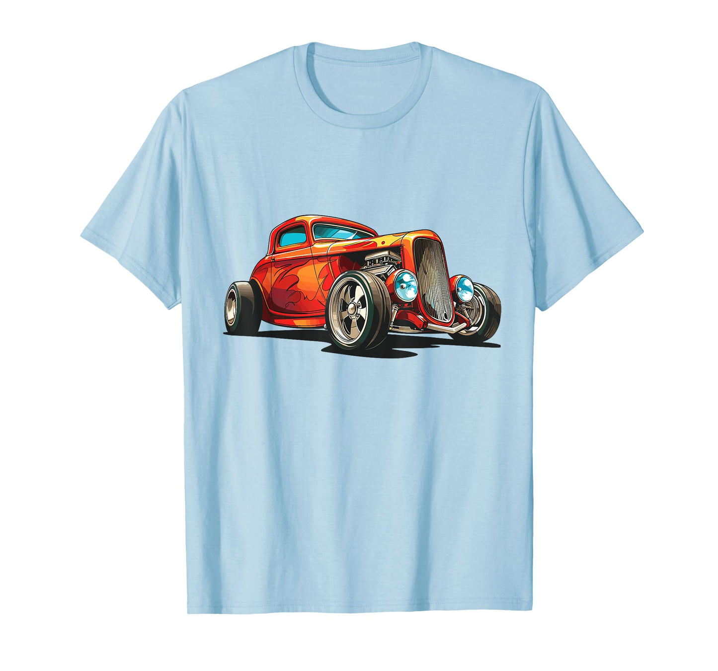 Classic Hotrod Retro Car Illustration Hotrod T-Shirt