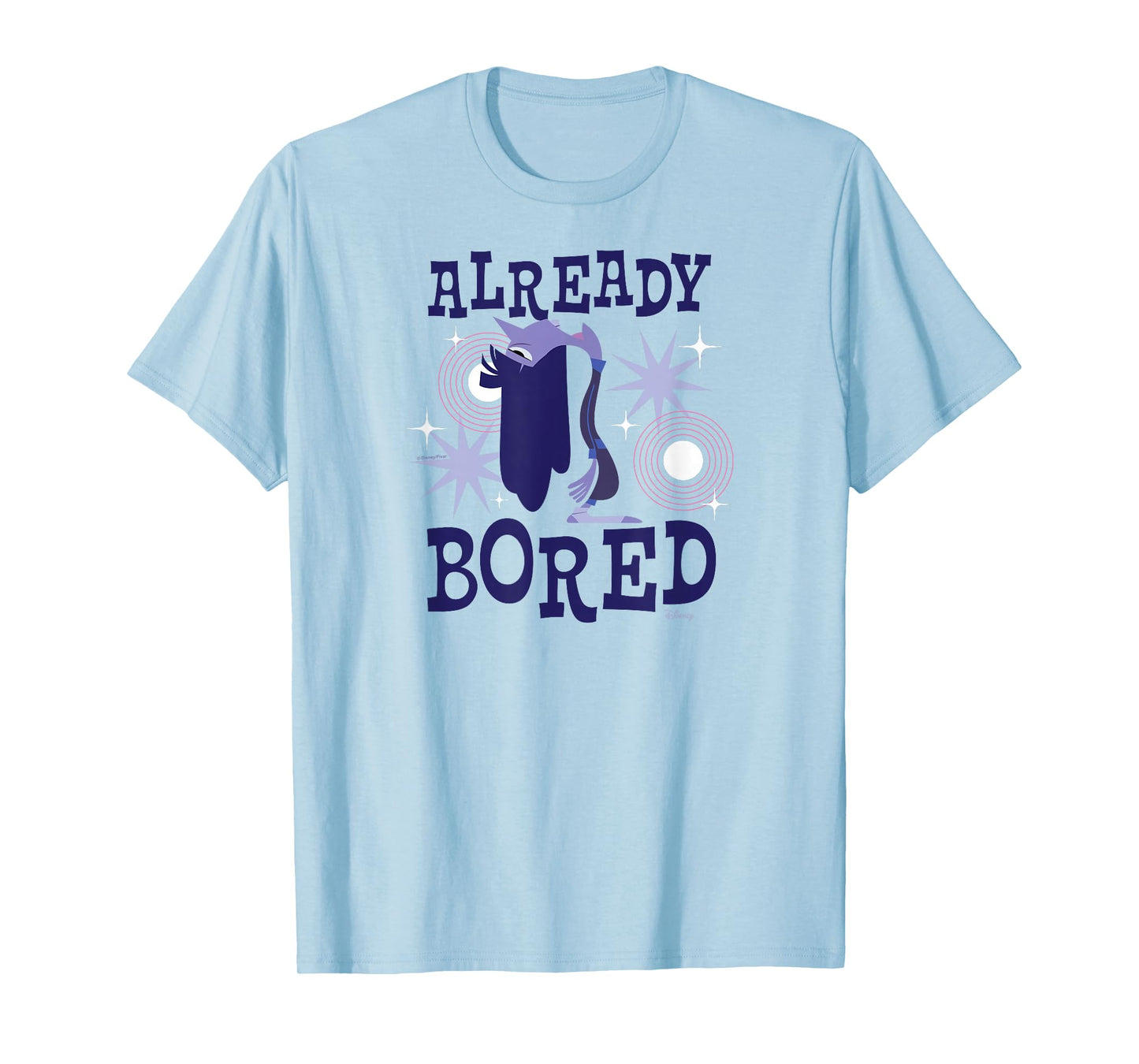 Inside Out 2 - Ennui Emotion Character Already Bored T-Shirt