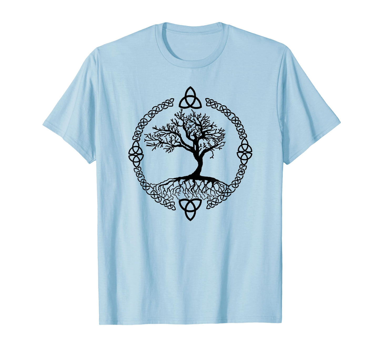 Tree of Life Yggdrasill Celtic Knot Shirt Dark Graphic T-Shirt