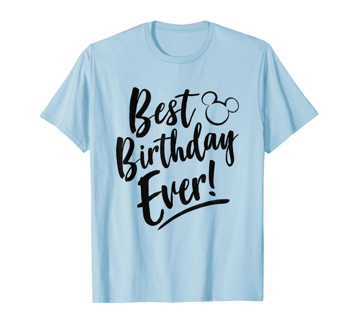Disney Mickey And Friends Best Birthday Ever Classic Logo T-Shirt