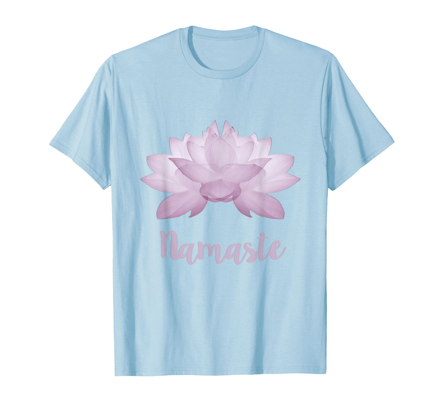 Lotus Namaste Yoga Graphic Tee for Women and girls T-Shirt
