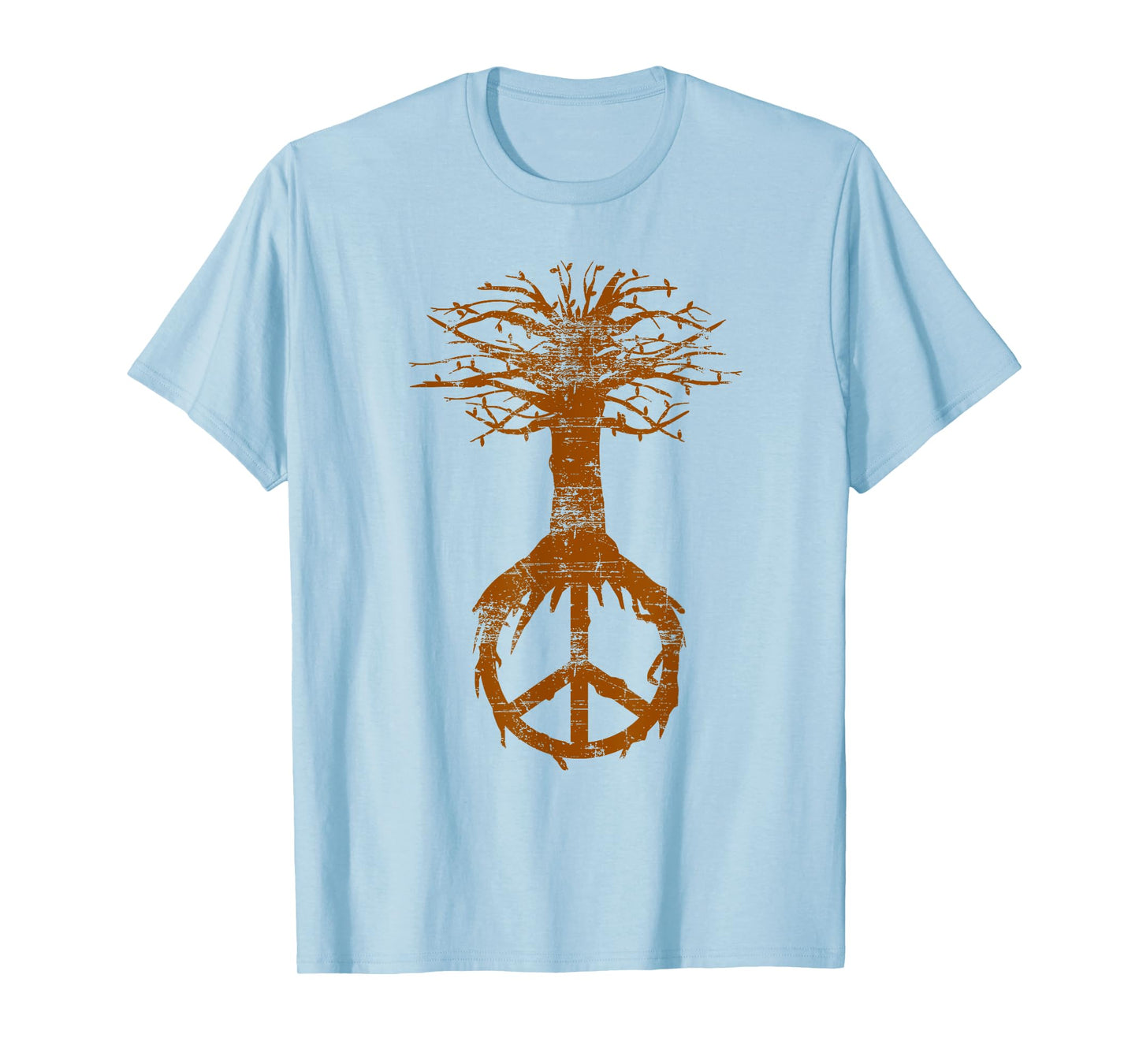 Hippie Tree Peace Sign Shirt | Cute Nature Lovers Tee Gift T-Shirt