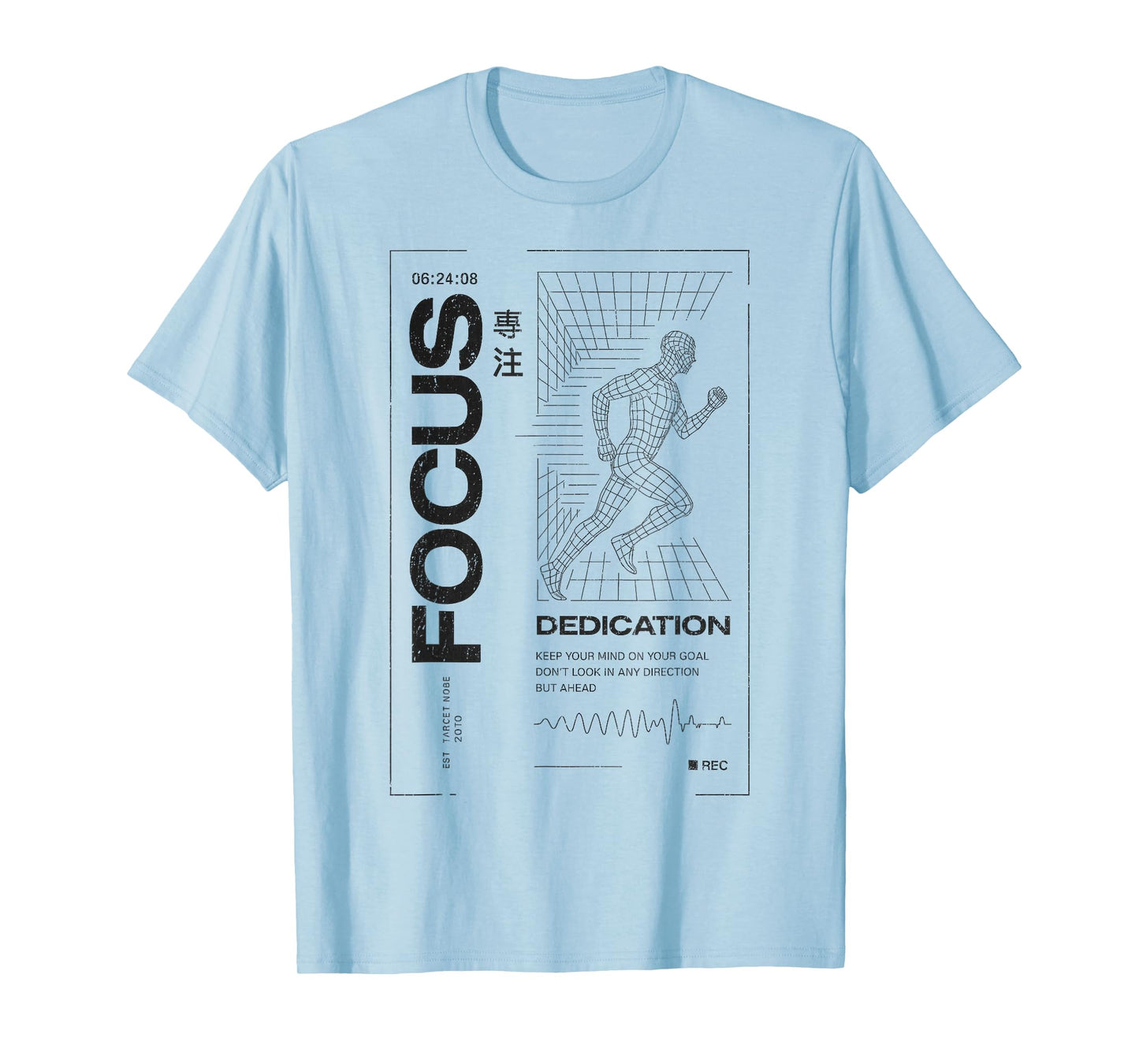 Y2K Fitness Quote Gym Training Discipline Yoga Sport Workout T-Shirt