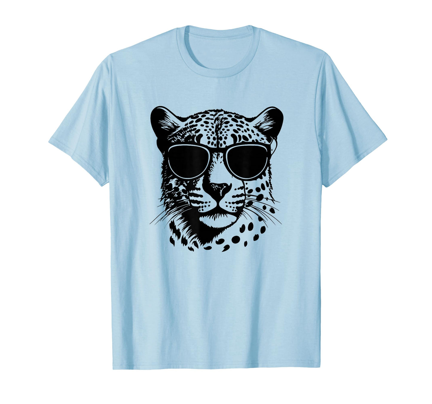 Funny Sunglasses Savanah Cheetah Lover T-Shirt