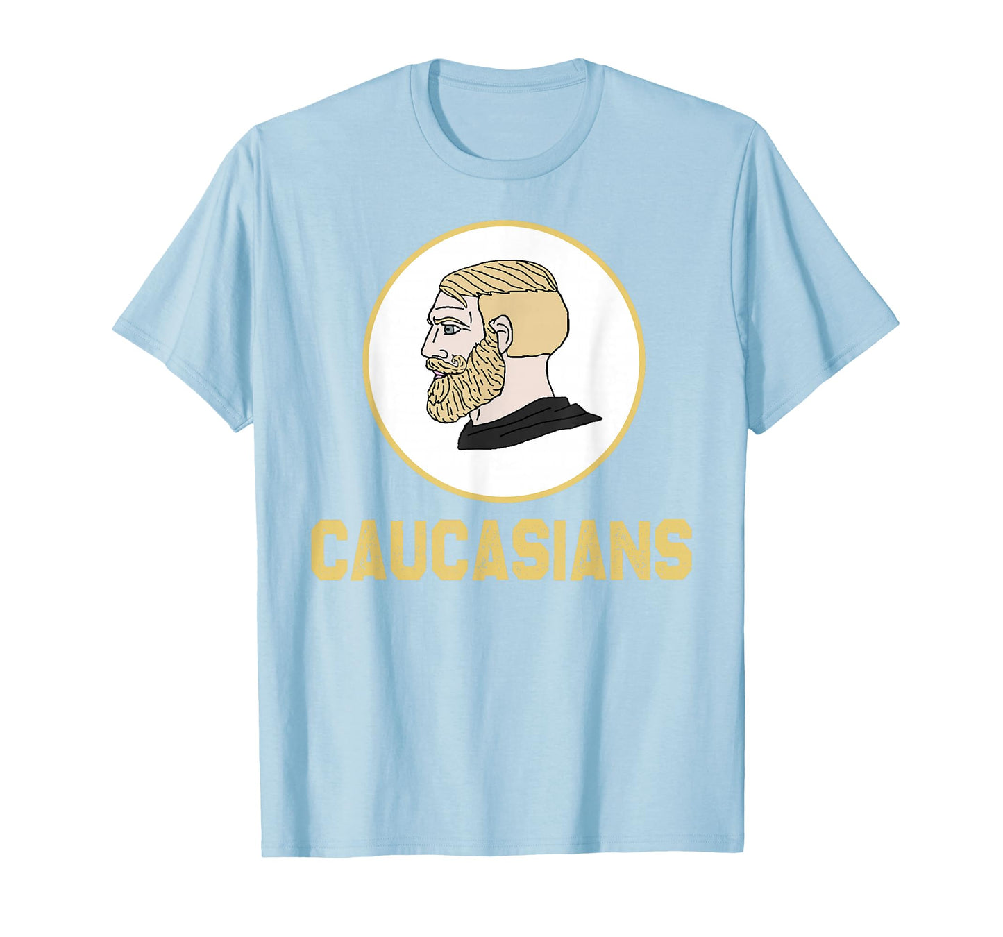 Caucasians Funny Vintage Caucasians Pride T-Shirt