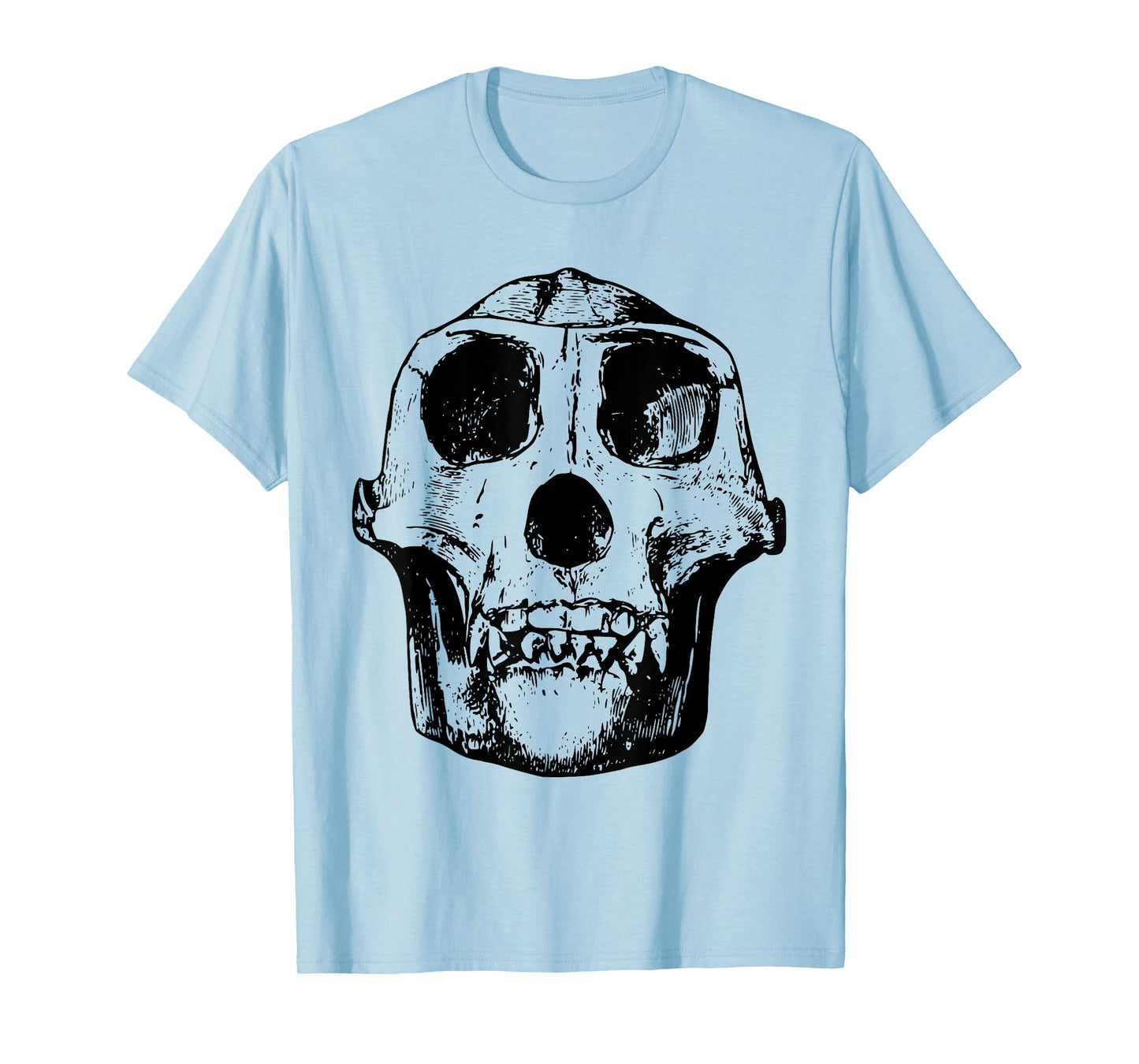 Neanderthal Skull Anthropologist T-Shirt