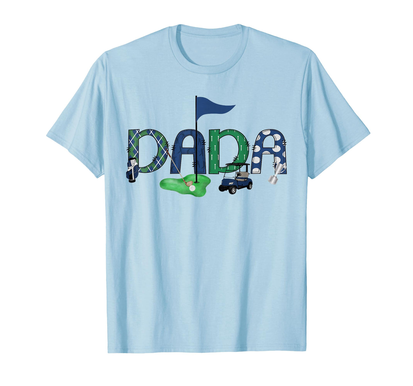 Dada Of The Birthday Boy Hole in One Golf Sport Matching T-Shirt