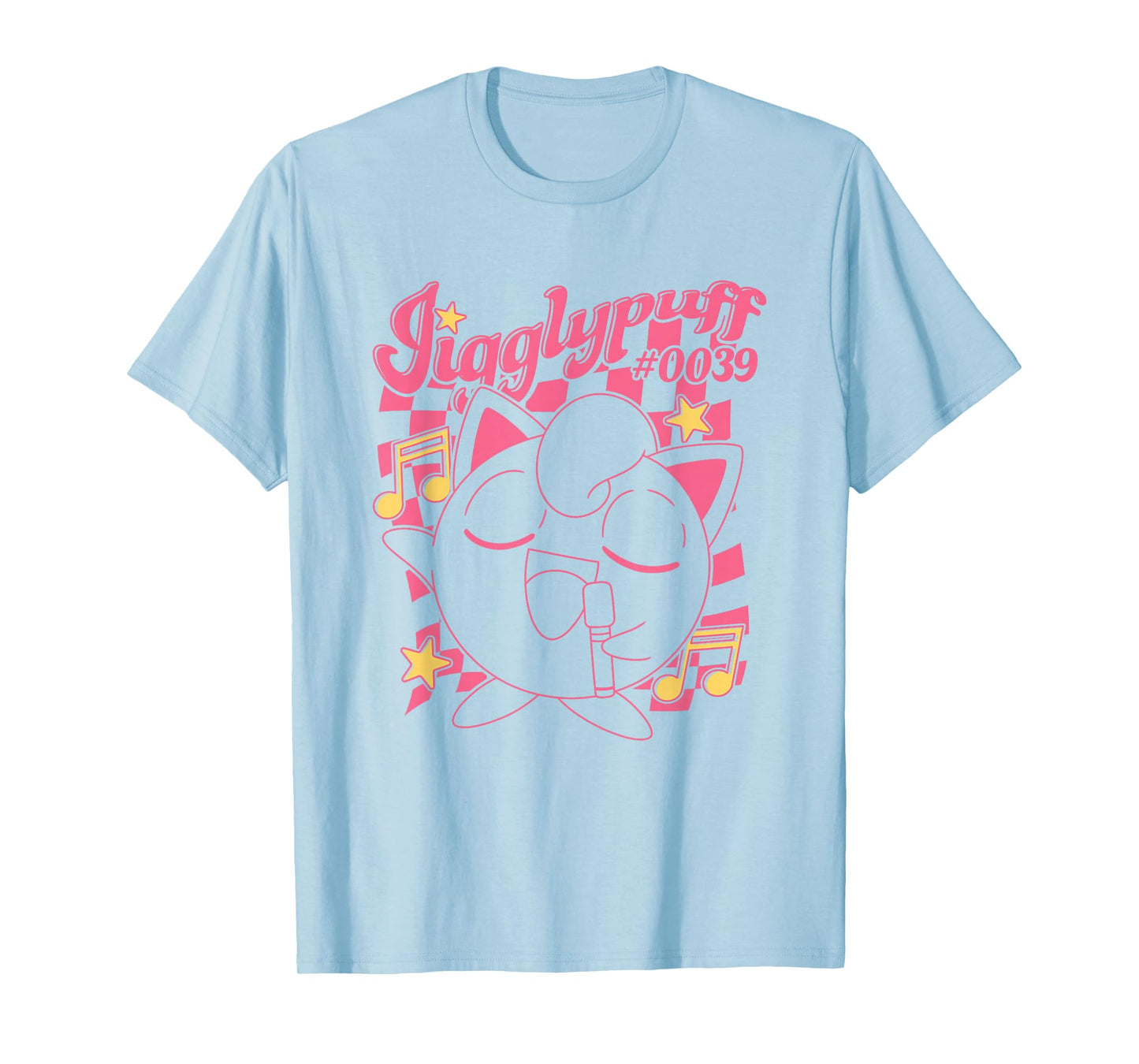 Pokémon Jigglypuff #0039 Musical Poster Retro T-Shirt